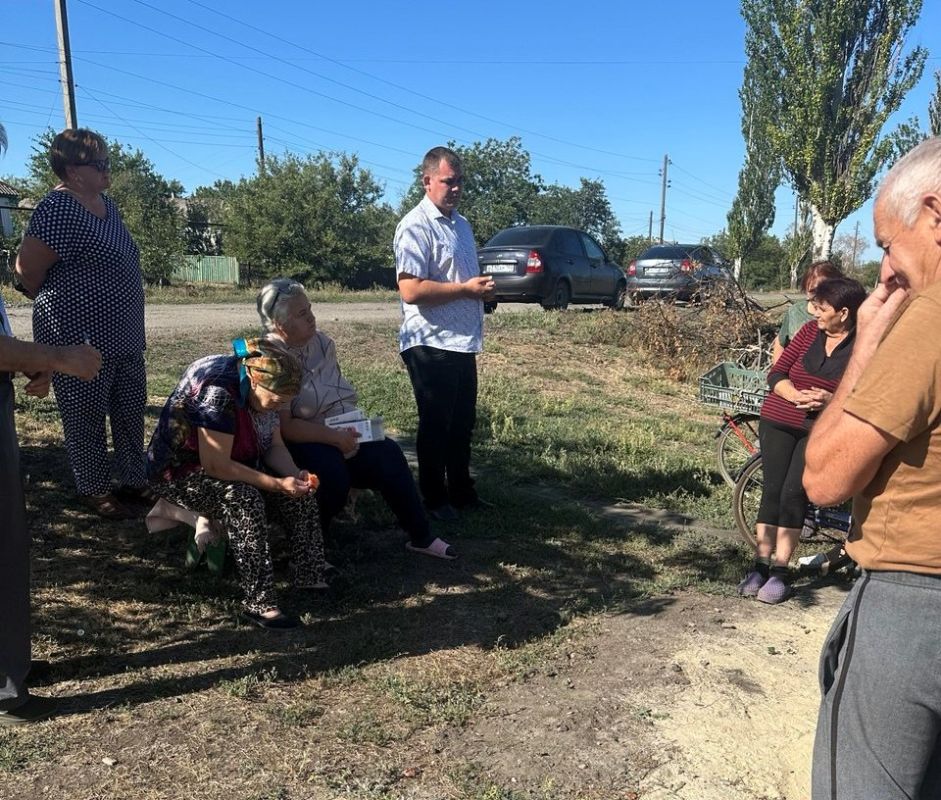 В с. Агрономичное прошла встреча с населением В с. Агрономичное прошла встреча с населением