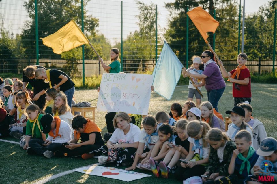 Дети из Енакиево приняли участие в спартакиаде в лагере Ленобласти Дети из Енакиево приняли участие в спартакиаде в лагере Ленобласти