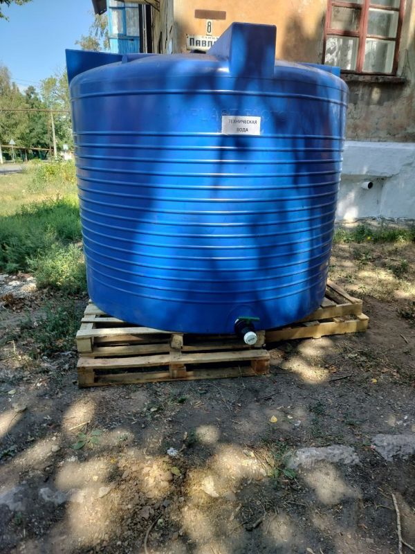 Установка ёмкостей для воды Установка ёмкостей для воды