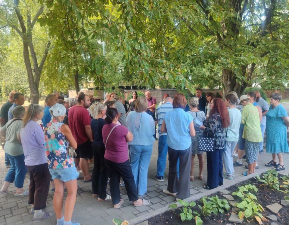"Встреча с трудовым коллективом" "Встреча с трудовым коллективом"