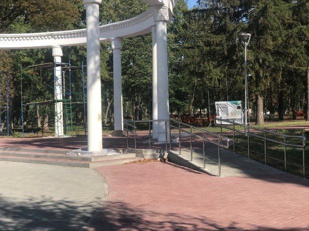 «Создание доступной безбарьерной среды в г. Волноваха в Летнем парке» «Создание доступной безбарьерной среды в г. Волноваха в Летнем парке»