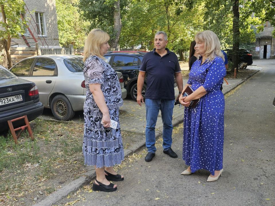Татьяна Копылова: По поручению Главы ДНР Дениса Пушилина в Ворошиловском внутригордском районе продолжаются встречи с населением Татьяна Копылова: По поручению Главы ДНР Дениса Пушилина в Ворошиловском внутригордском районе продолжаются встречи с населением