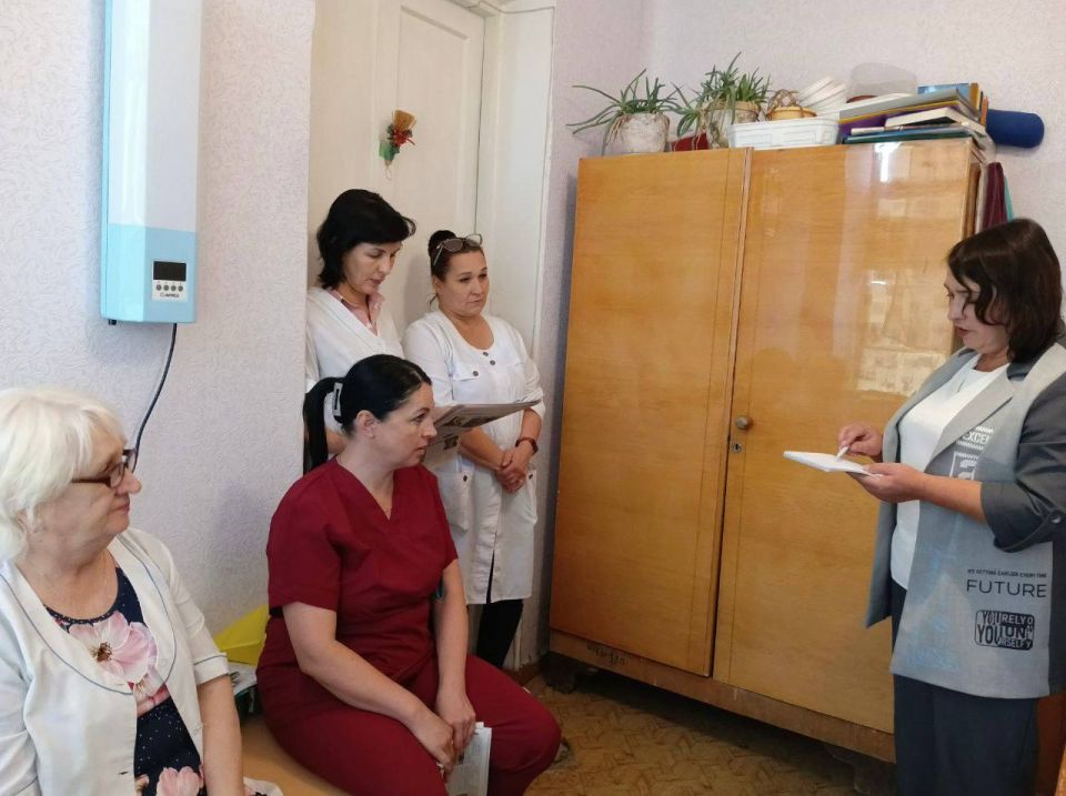 Встреча заместителя главы Елены Кочетовой Встреча заместителя главы Елены Кочетовой