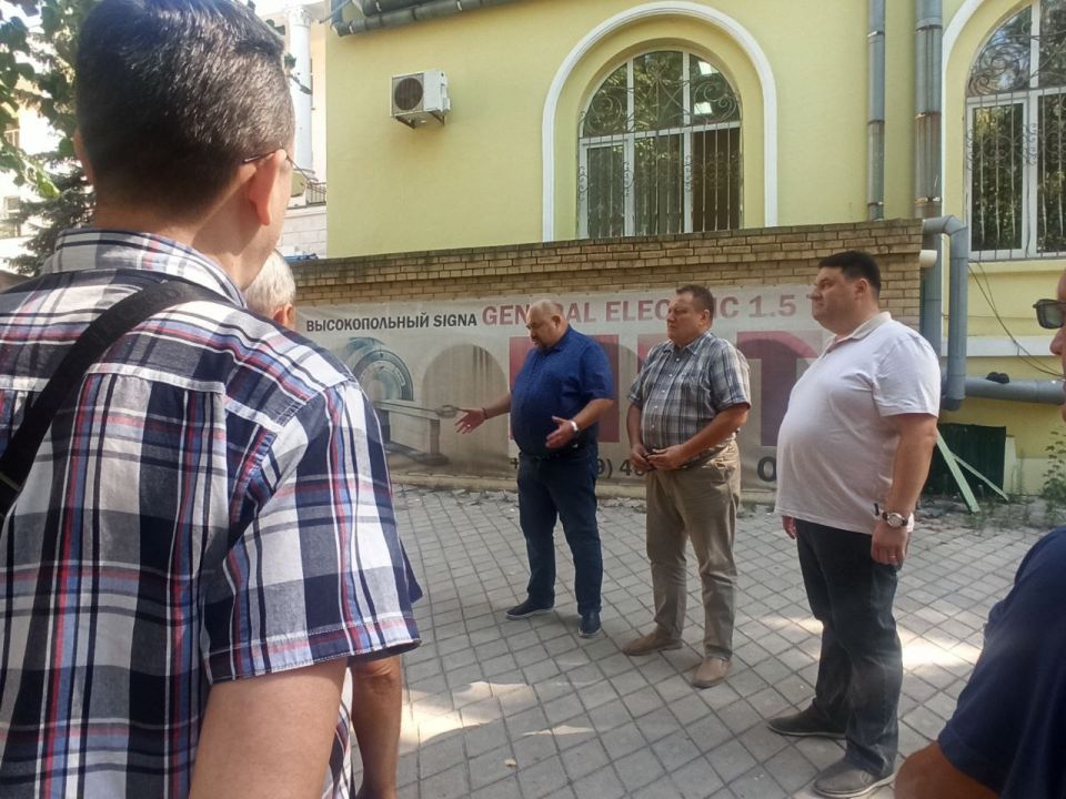 Валентин Левченко: Продолжаю серию встреч с коллективами организаций, расположенных на территории Киевского района Валентин Левченко: Продолжаю серию встреч с коллективами организаций, расположенных на территории Киевского района