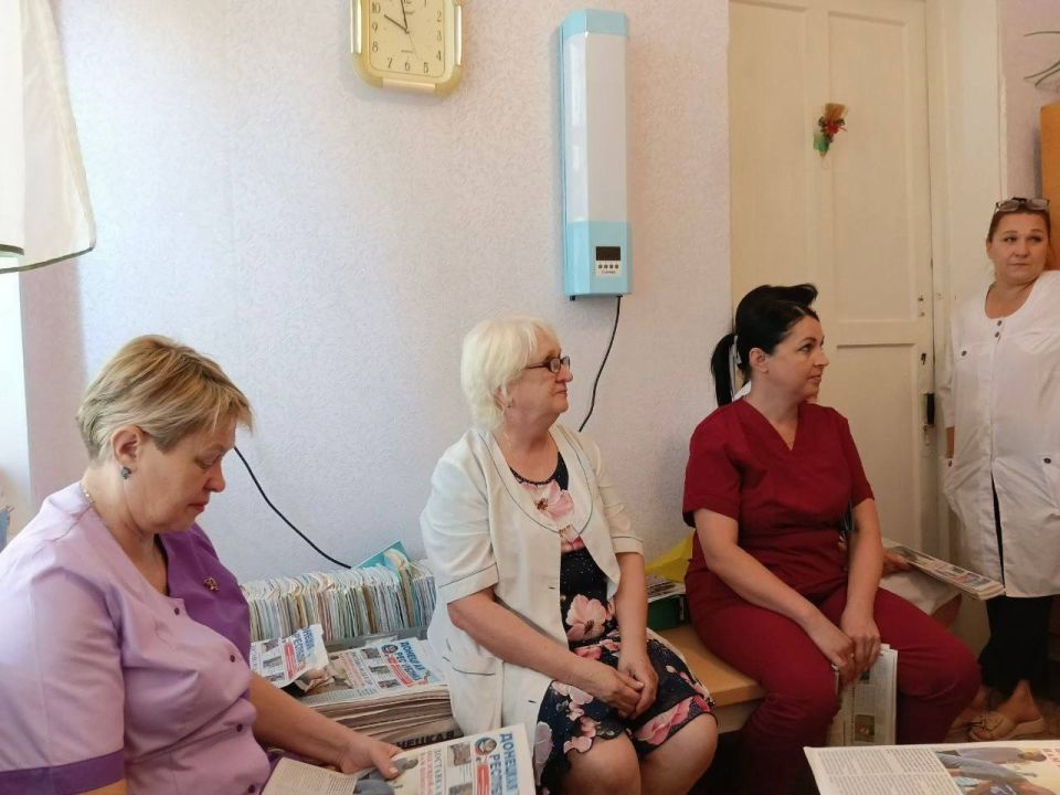 Встреча заместителя главы Елены Кочетовой Встреча заместителя главы Елены Кочетовой