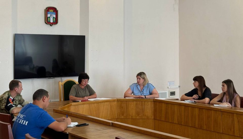 Наталья Великодная: Сегодня провела заседание Антитеррористической комиссии муниципального образования Тельмановский муниципальный округ ДНР Наталья Великодная: Сегодня провела заседание Антитеррористической комиссии муниципального образования Тельмановский муниципальный округ ДНР