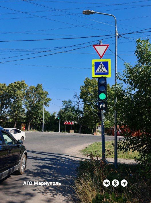 В Мариуполе увеличилось количество регулируемых перекрестков В Мариуполе увеличилось количество регулируемых перекрестков