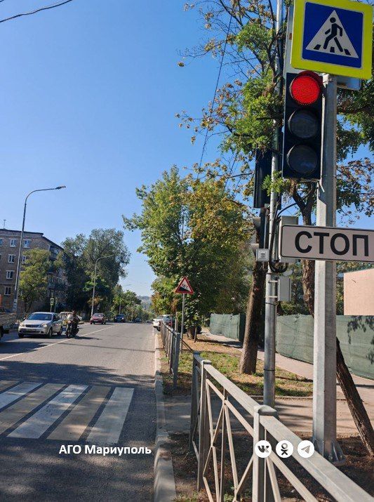В Мариуполе увеличилось количество регулируемых перекрестков В Мариуполе увеличилось количество регулируемых перекрестков