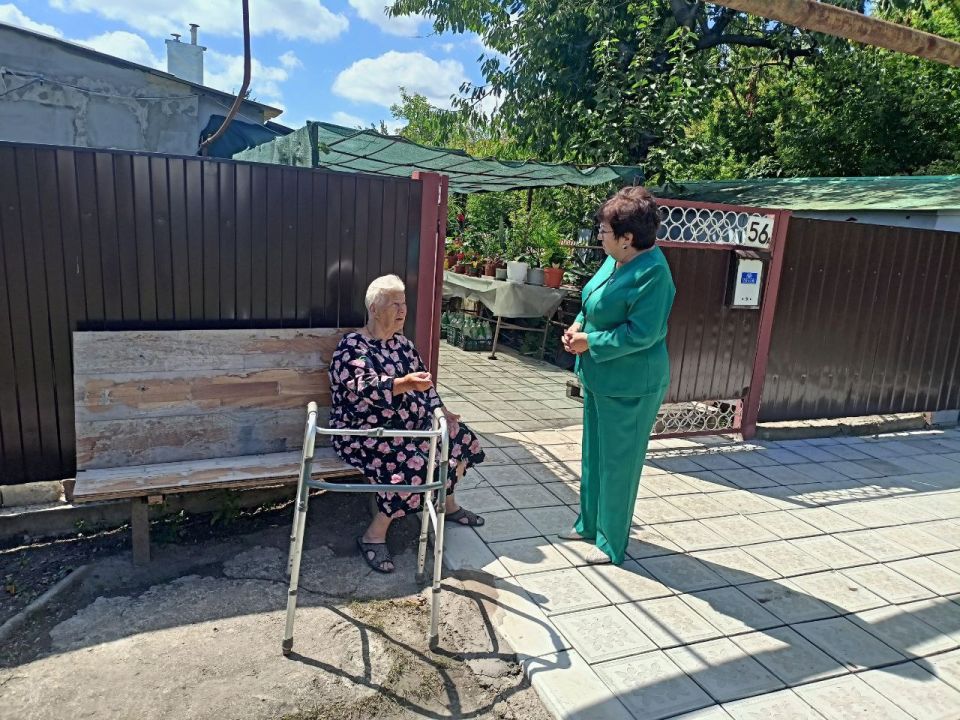 Наталья Бегуненко: По поручению Главы ДНР Дениса Пушилина в Петровском районе продолжаются встречи с населением Наталья Бегуненко: По поручению Главы ДНР Дениса Пушилина в Петровском районе продолжаются встречи с населением
