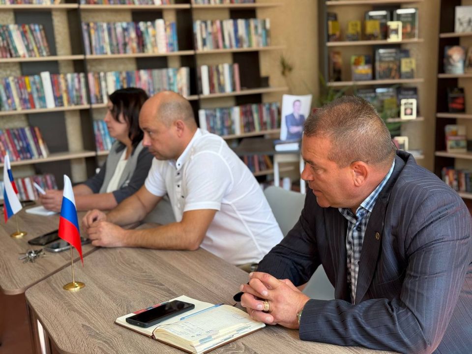 Денис Зубов: Аппаратное совещание в городском округе Иловайск Денис Зубов: Аппаратное совещание в городском округе Иловайск