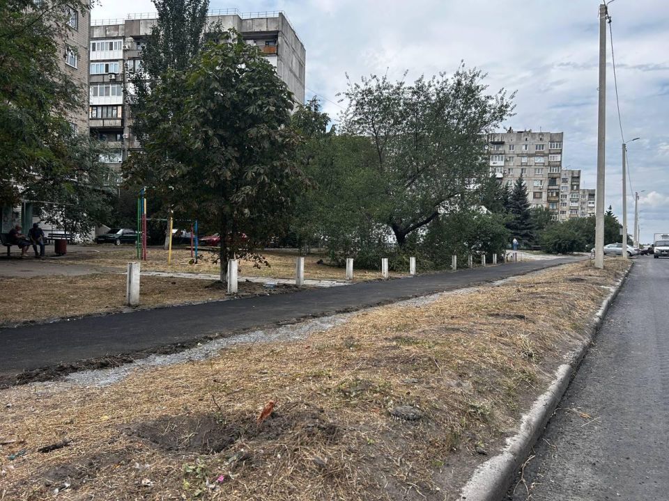 Владимирская область ремонтирует тротуары в Кировском Владимирская область ремонтирует тротуары в Кировском
