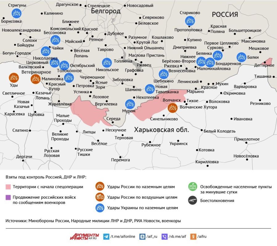 Карта боевых действий в зоне СВО на 26 августа 2025 года Карта боевых действий в зоне СВО на 26 августа 2025 года