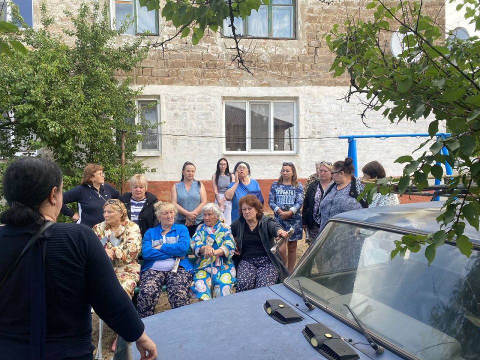 Виктория Жукова: По поручению Главы Донецкой Народной Республики регулярно проводятся встречи с гражданами руководством Администрации округа Виктория Жукова: По поручению Главы Донецкой Народной Республики регулярно проводятся встречи с гражданами руководством Администрации округа