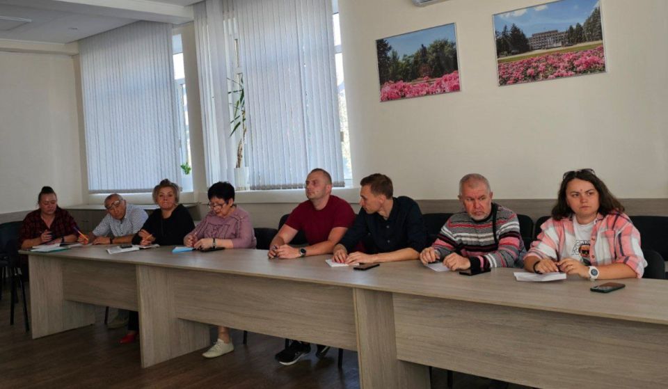Татьяна Копылова: В Управе Ворошиловского внутригородского района Администрации городского округа Донецк состоялось рабочее совещание с коммунальными службами Татьяна Копылова: В Управе Ворошиловского внутригородского района Администрации городского округа Донецк состоялось рабочее совещание с коммунальными службами