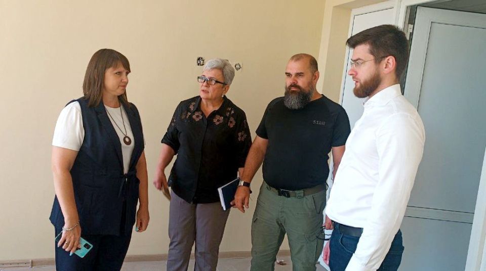 Ольга Колударова: В Старобешевском районе проводится масштабный капитальный ремонт Новокатериновской школы Ольга Колударова: В Старобешевском районе проводится масштабный капитальный ремонт Новокатериновской школы