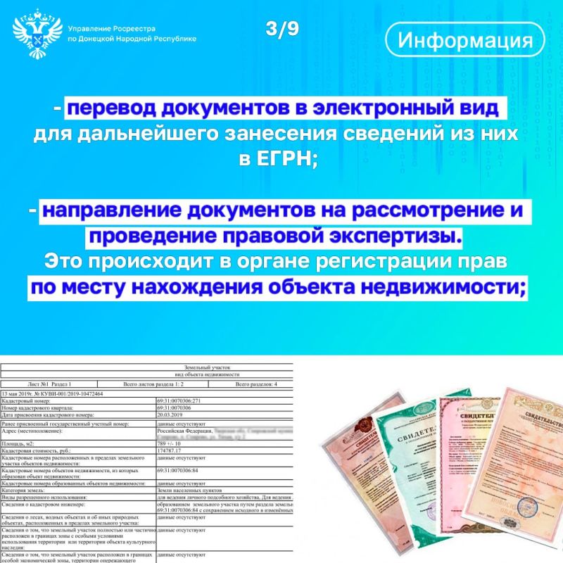 Управление Росреестра по ДНР: Подача документов по экстерриториальному принципу Управление Росреестра по ДНР: Подача документов по экстерриториальному принципу
