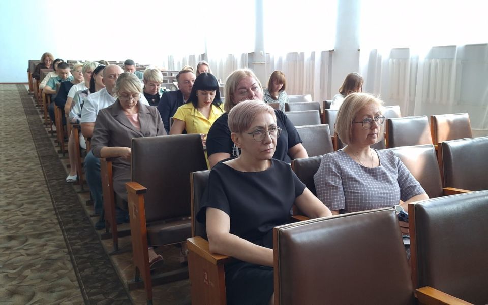 Аппаратное совещание в Администрации Шахтерского муниципального округа Донецкой Народной Республики Аппаратное совещание в Администрации Шахтерского муниципального округа Донецкой Народной Республики