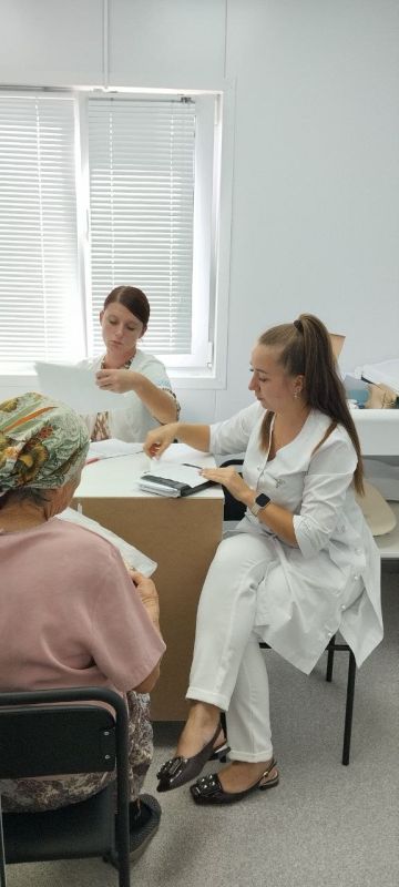 Врачами специалистами Тельмановской центральной районной больницы был осуществлён консультативный выезд в с.Старая Ласпа Врачами специалистами Тельмановской центральной районной больницы был осуществлён консультативный выезд в с.Старая Ласпа