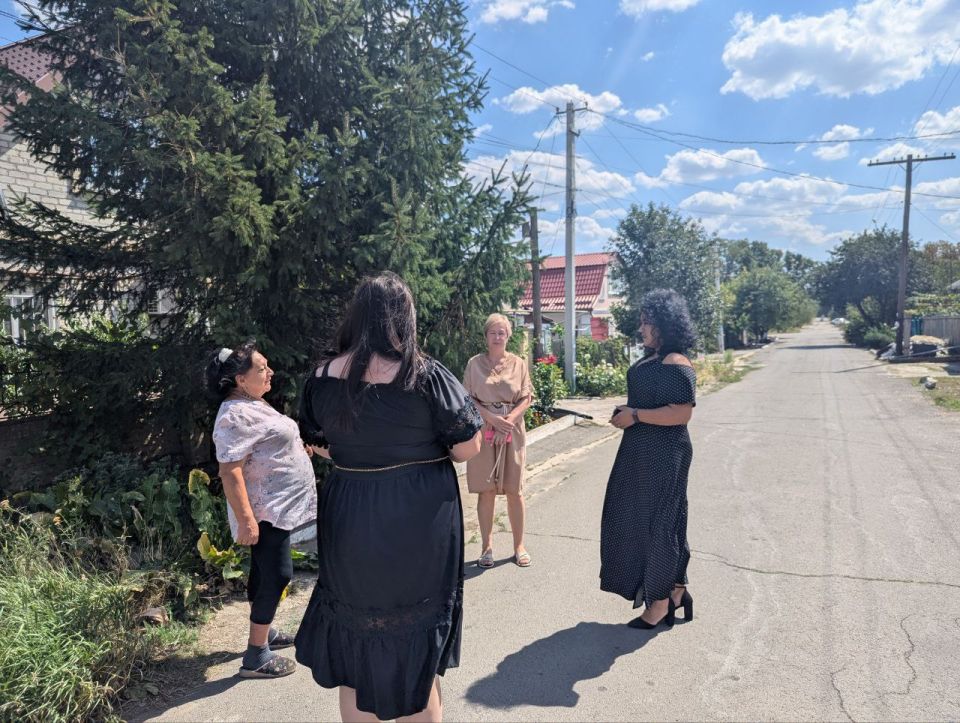 В Докучаевске проходят регулярные встречи с жителями В Докучаевске проходят регулярные встречи с жителями