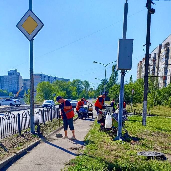 «Чистый четверг» в Буденновском районе «Чистый четверг» в Буденновском районе