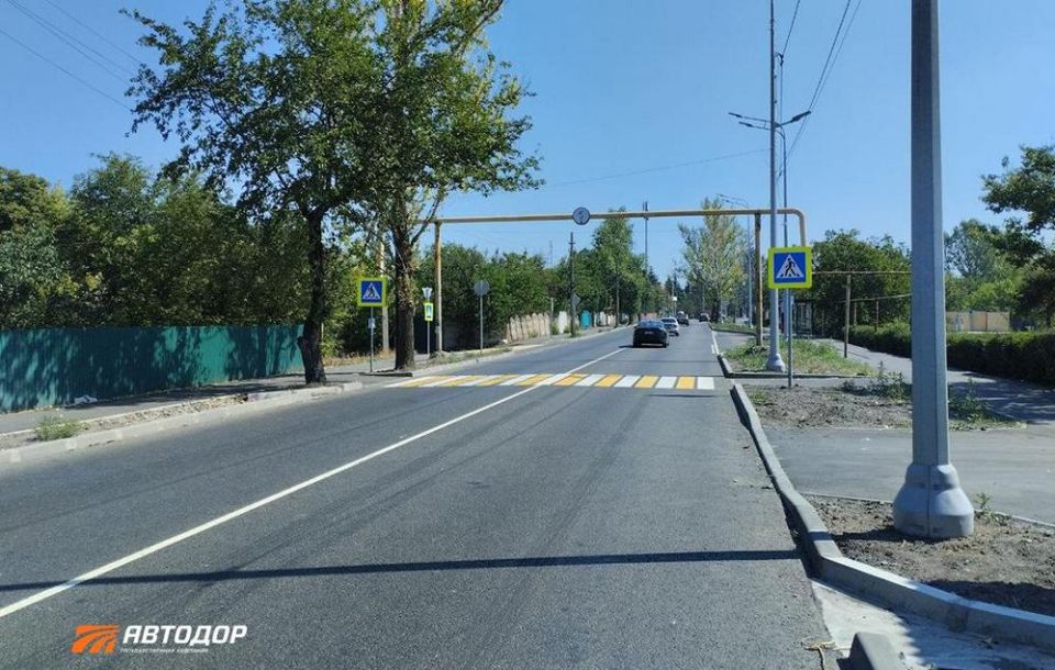 Завершен капитальный ремонт обхода Макеевки Завершен капитальный ремонт обхода Макеевки