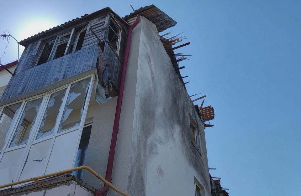 Жилой дом разрушен в Мариуполе после удара ВСУ этой ночью Жилой дом разрушен в Мариуполе после удара ВСУ этой ночью