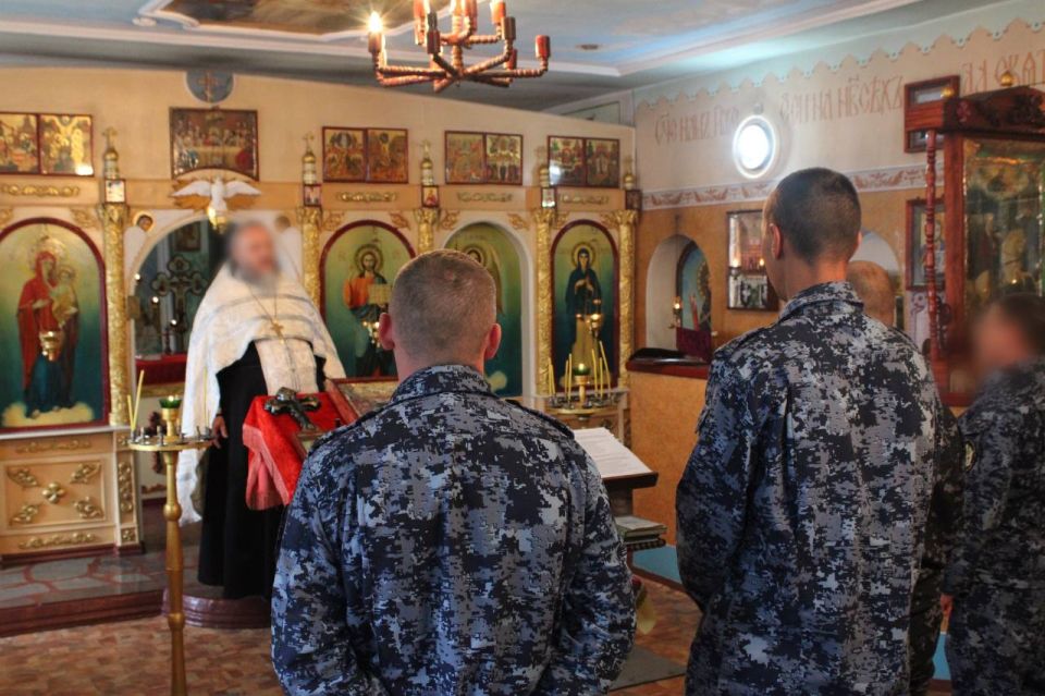 Сотрудники ГУФСИН России по ДНР почтили память Пимена Угрешского Сотрудники ГУФСИН России по ДНР почтили память Пимена Угрешского