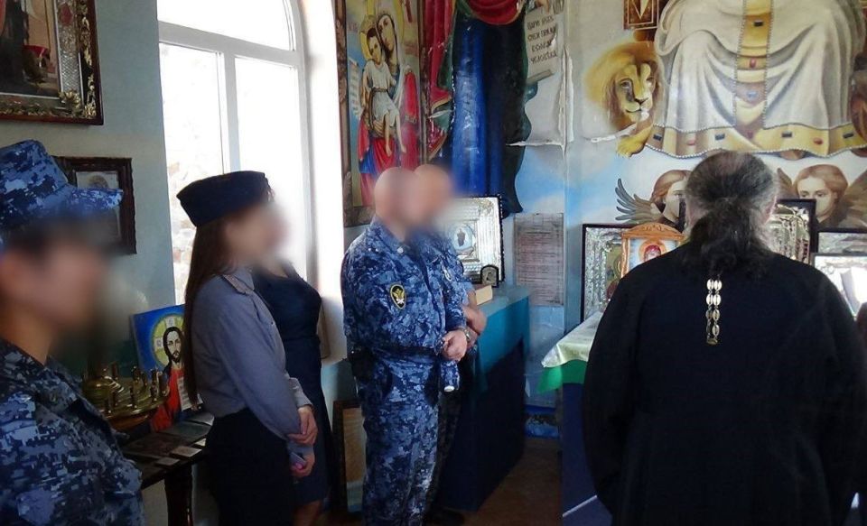 Сотрудники ГУФСИН России по ДНР почтили память Пимена Угрешского Сотрудники ГУФСИН России по ДНР почтили память Пимена Угрешского