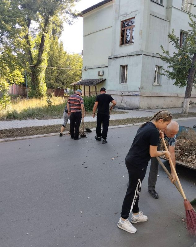 Александр Пеняев: Накануне Дня знаний в округе прошел масштабный субботник Александр Пеняев: Накануне Дня знаний в округе прошел масштабный субботник