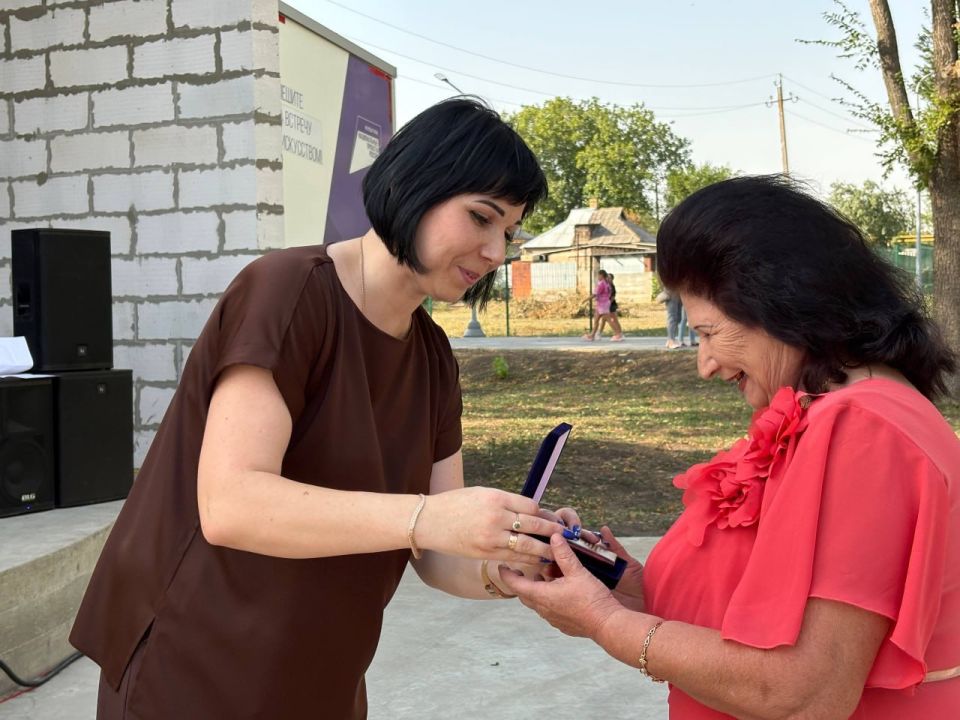 Наталья Великодная: В Тельманово отметили День района Наталья Великодная: В Тельманово отметили День района