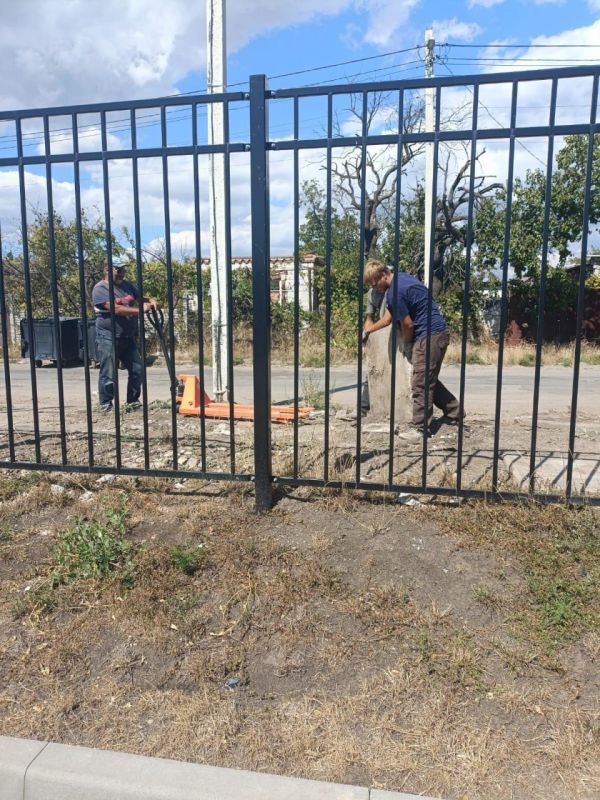 Строители Санкт-Петербурга продолжают восстановление социально значимых объектов Мариуполя Строители Санкт-Петербурга продолжают восстановление социально значимых объектов Мариуполя