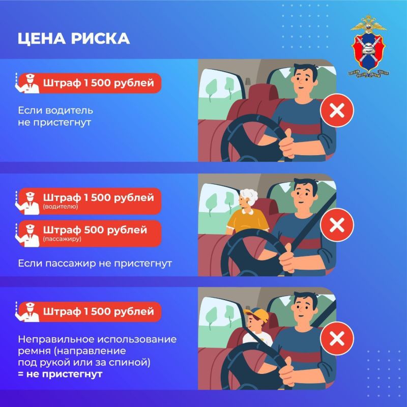 Развеиваем мифы о ремнях безопасности Развеиваем мифы о ремнях безопасности