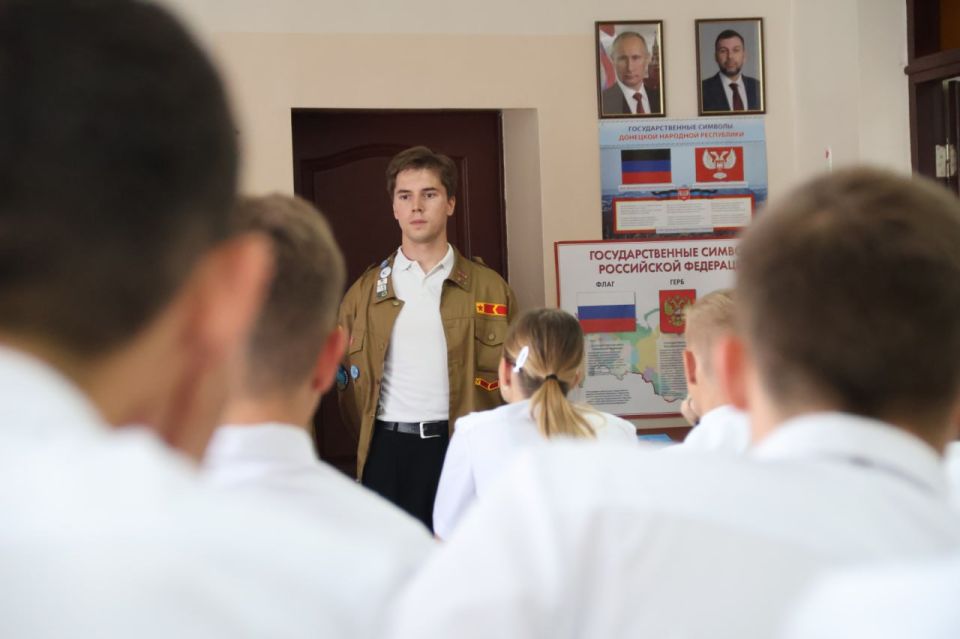 Первый медиатренинг для кадетов от экспертов Донецкого педагогического Первый медиатренинг для кадетов от экспертов Донецкого педагогического