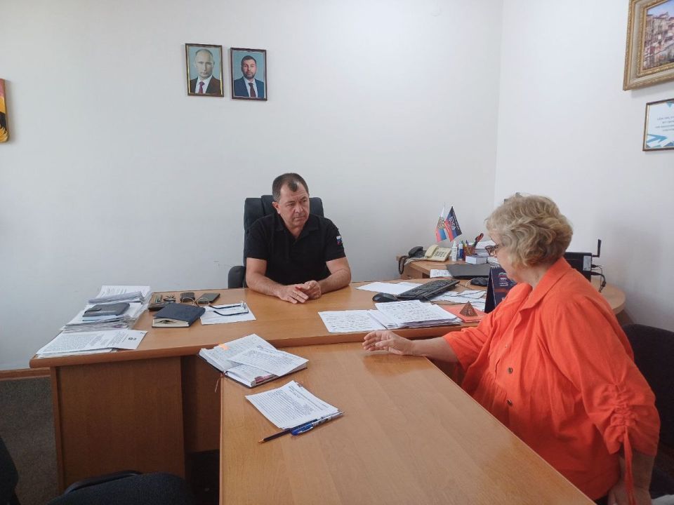 Личный прием граждан в Администрации Личный прием граждан в Администрации