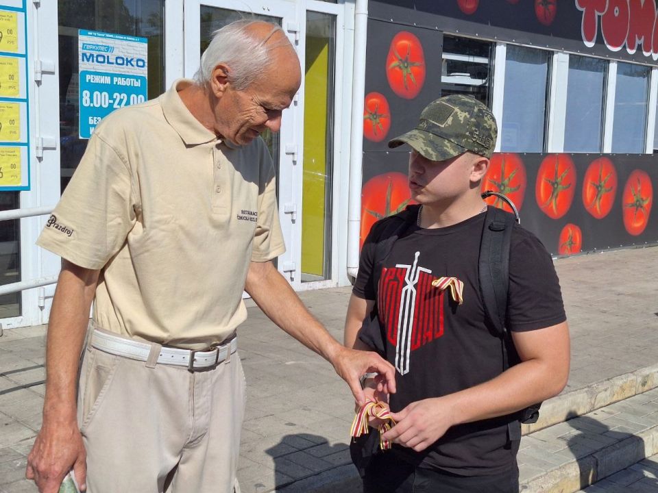 Акция «Дальневосточная Победа» в Шахтерске Акция «Дальневосточная Победа» в Шахтерске