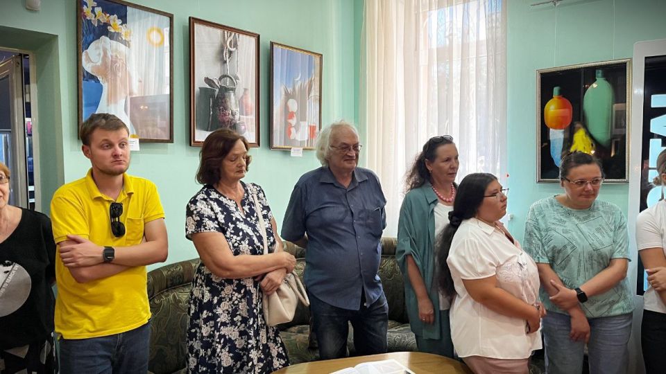 Открытие выставки. 3 сентября енакиевцы отметили 243-й юбилей родного города Открытие выставки. 3 сентября енакиевцы отметили 243-й юбилей родного города