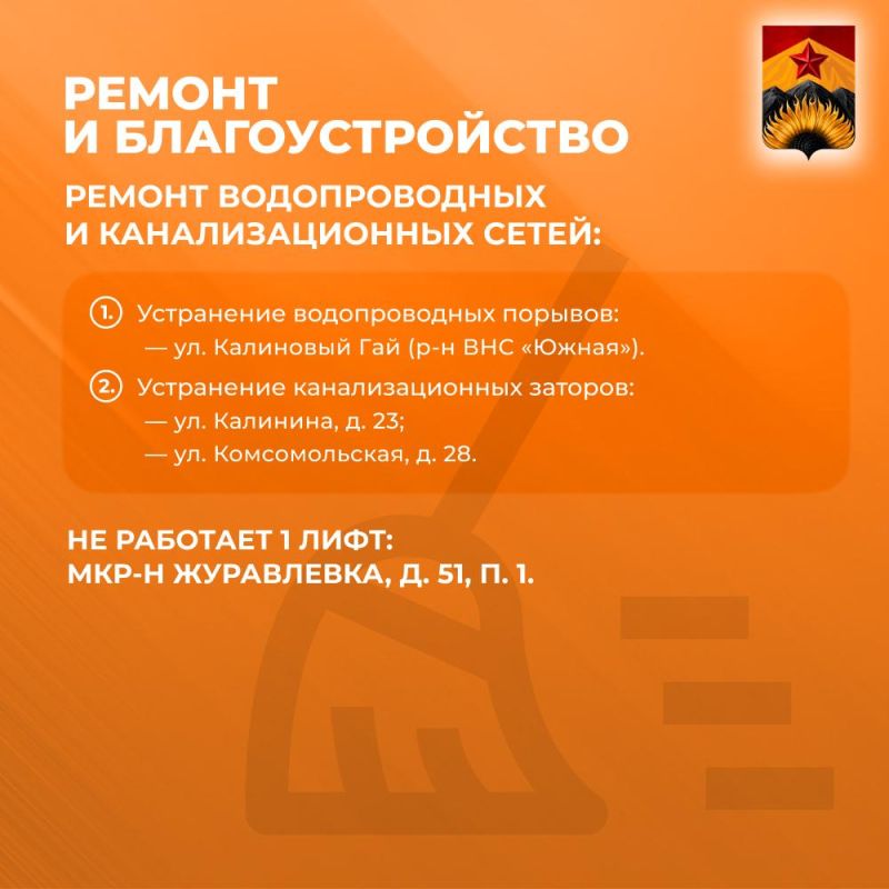 Александр Шатов: Сводка ЖКХ (ремонт и благоустройство) в Шахтерске на 3 сентября Александр Шатов: Сводка ЖКХ (ремонт и благоустройство) в Шахтерске на 3 сентября