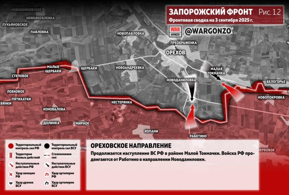 WarGonzo: Фронтовая сводка на утро 03.09.25 WarGonzo: Фронтовая сводка на утро 03.09.25