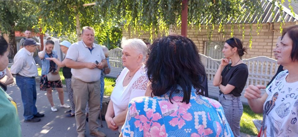 Валентин Левченко: Сегодня провел встречу с жителями улицы Орбита Валентин Левченко: Сегодня провел встречу с жителями улицы Орбита