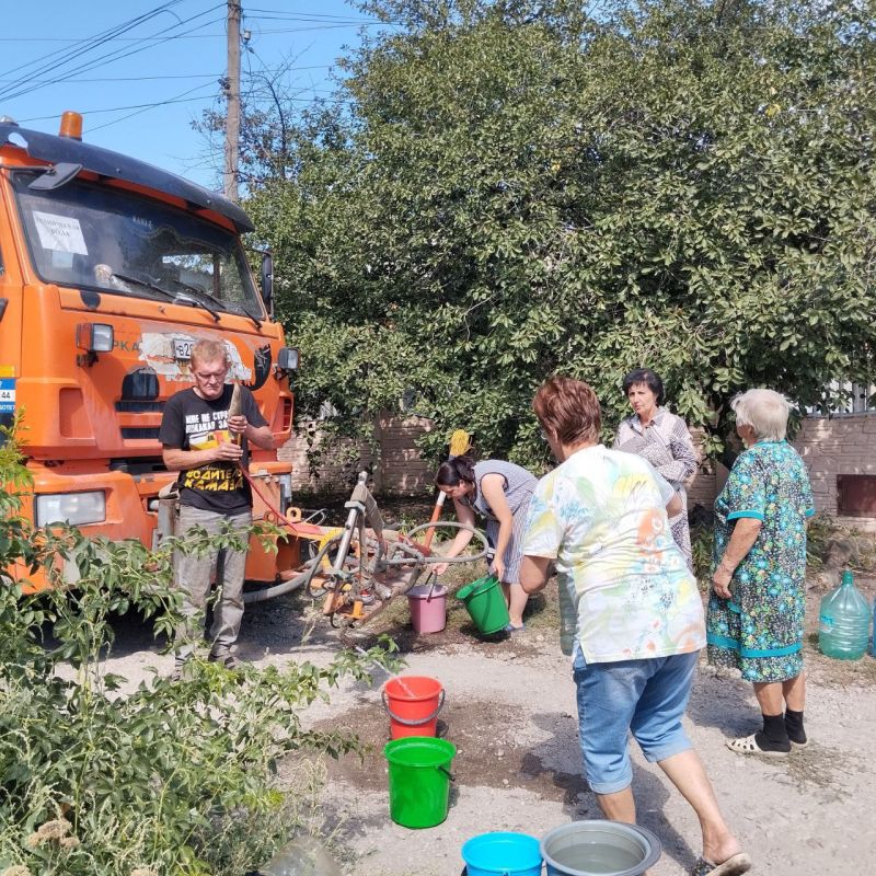 Валентина Харлашка: Провела мониторинг подвоза воды населению в Центрально-Городском районе Макеевки Валентина Харлашка: Провела мониторинг подвоза воды населению в Центрально-Городском районе Макеевки