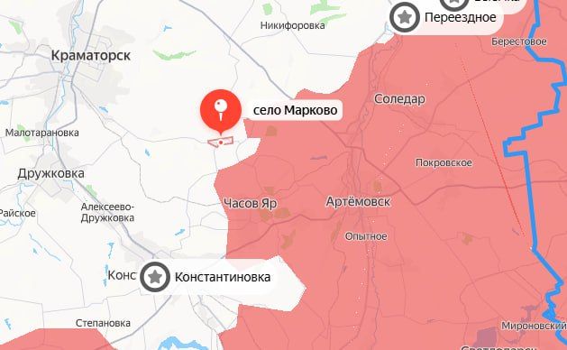 Российские войска освободили Марково в ДНР, сообщило Минобороны