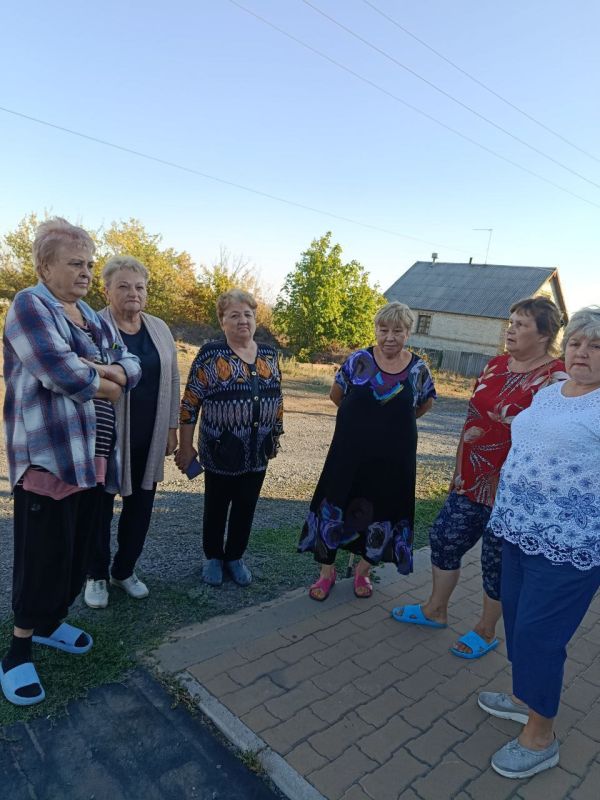 Сегодня, 06 сентября, Лидия Лифинцова, член Общественного совета провела встречу с населением по Сегодня, 06 сентября, Лидия Лифинцова, член Общественного совета провела встречу с населением по