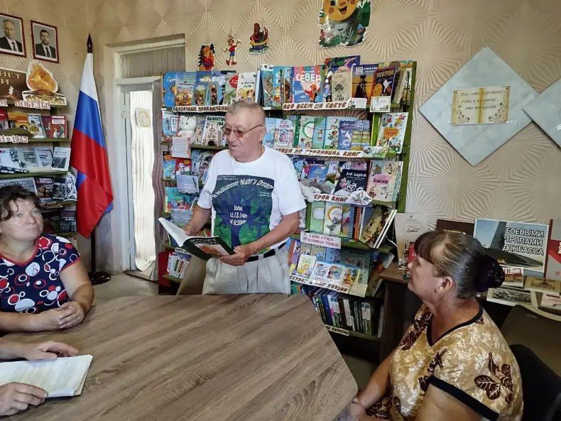 В селе Кумачово прошло путешествие в историю «Боевыми тропами Донбасса», посвященное Дню освобождения Донбасса В селе Кумачово прошло путешествие в историю «Боевыми тропами Донбасса», посвященное Дню освобождения Донбасса