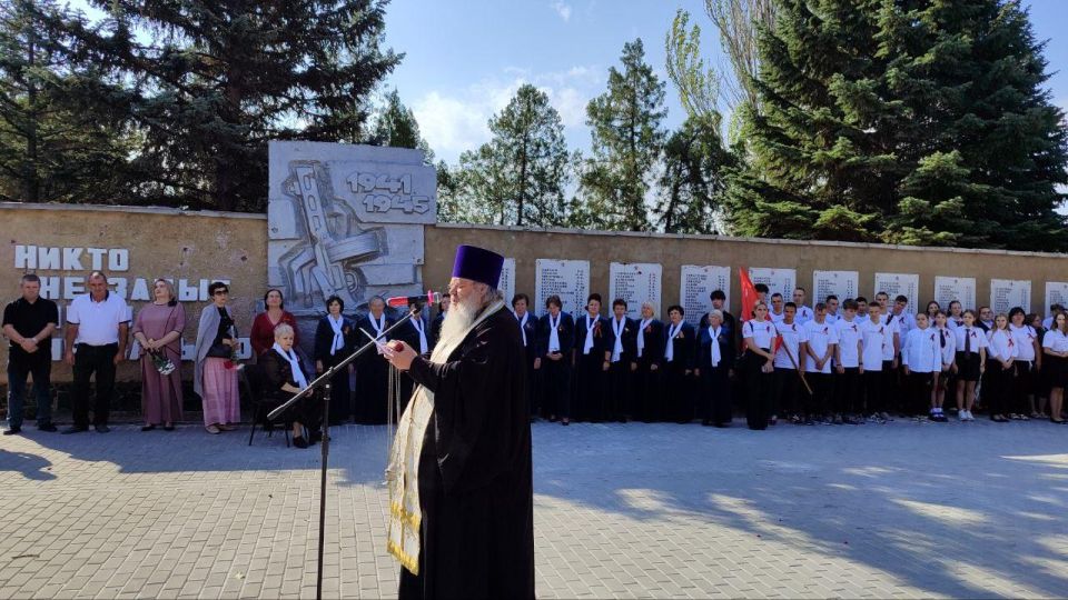 Александр Качанов: В Докучаевск почтили память освободителям Донбасса Александр Качанов: В Докучаевск почтили память освободителям Донбасса