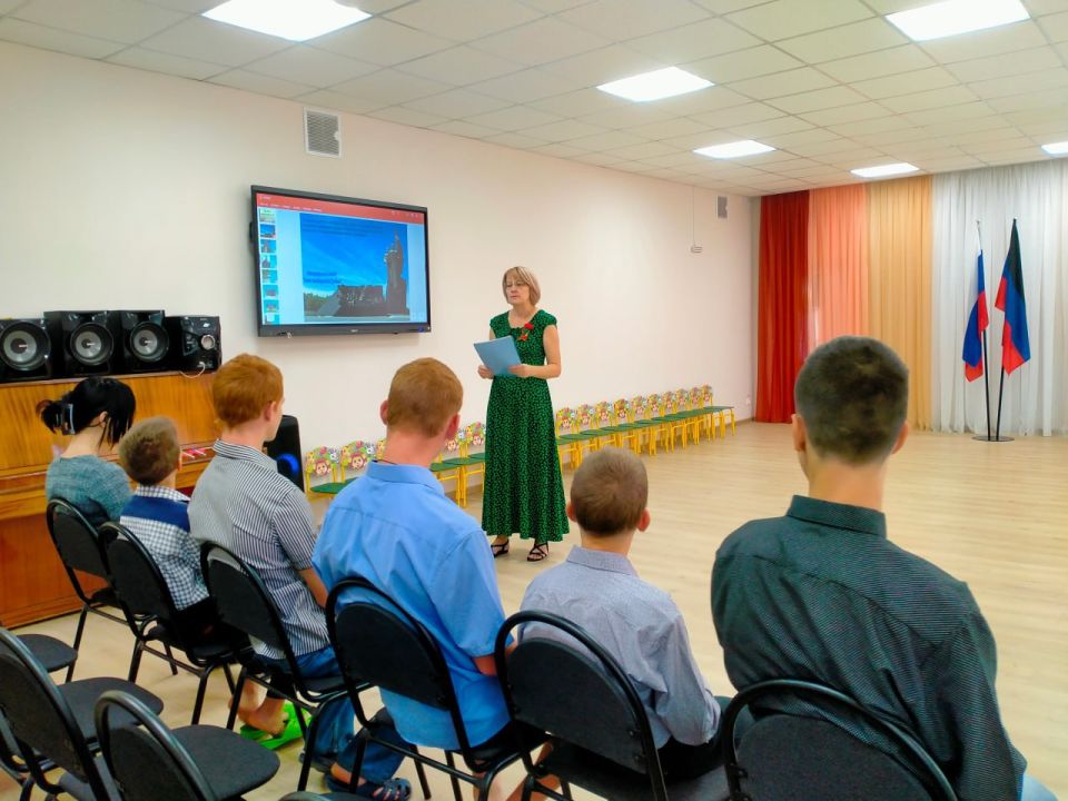 Тематическое мероприятие «Освободителям Донбасса» Тематическое мероприятие «Освободителям Донбасса»