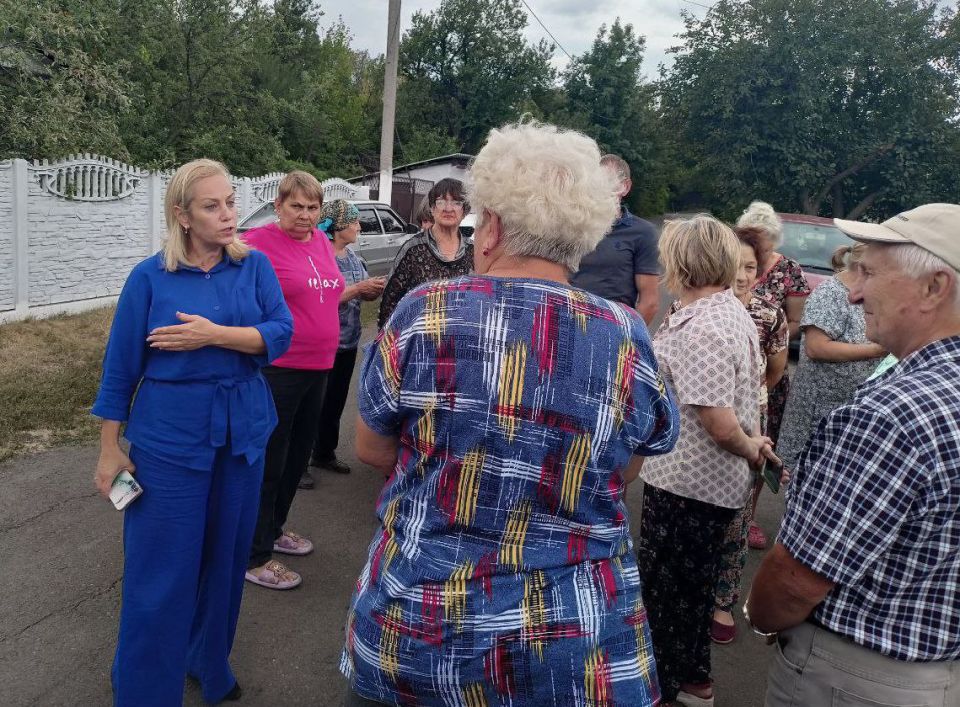 Наталья Бегуненко: По поручению Главы ДНР Дениса Пушилина в Петровском районе продолжаются встречи с населением Наталья Бегуненко: По поручению Главы ДНР Дениса Пушилина в Петровском районе продолжаются встречи с населением