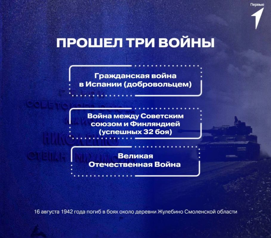 Наш земляк, наш Герой!. Что важно знать ? Сегодня расскажем о выдающемся жителе Харцызска, чье имя навечно вписано в историю – Герое Советского Союза Степане Михайловиче Николенко Наш земляк, наш Герой!. Что важно знать ? Сегодня расскажем о выдающемся жителе Харцызска, чье имя навечно вписано в историю – Герое Советского Союза Степане Михайловиче Николенко