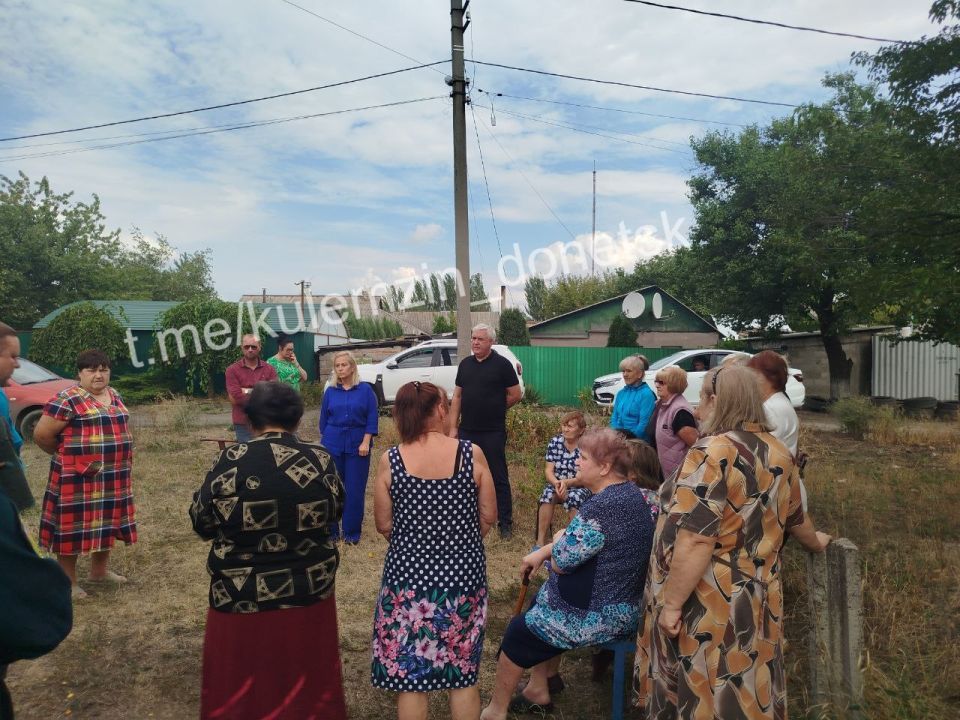 В рамках поручения Главы ДНР Дениса Пушилина проводим встречи с населением В рамках поручения Главы ДНР Дениса Пушилина проводим встречи с населением