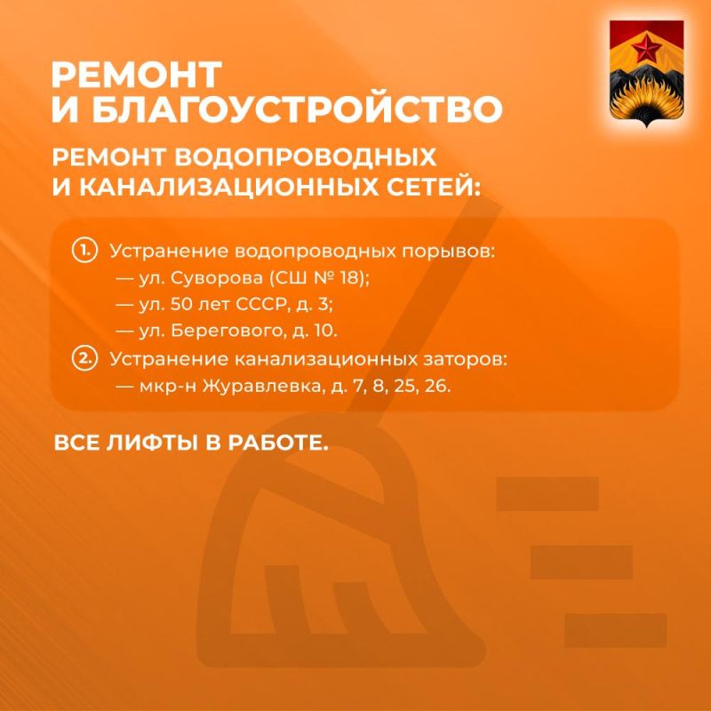 Александр Шатов: Сводка ЖКХ (ремонт и благоустройство) в Шахтерске на 10 сентября Александр Шатов: Сводка ЖКХ (ремонт и благоустройство) в Шахтерске на 10 сентября