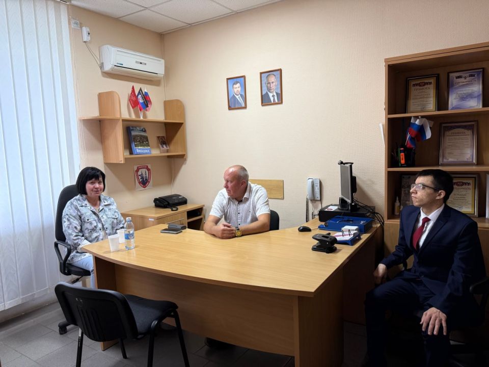 Ирина Кутенко: С рабочим визитом посетила Новоазовский центр занятости Ирина Кутенко: С рабочим визитом посетила Новоазовский центр занятости